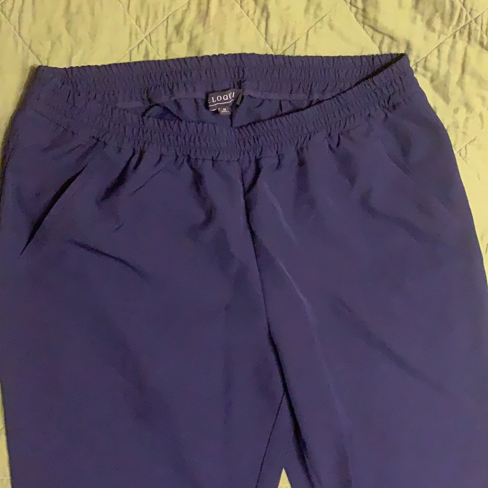 ELOQUII navy blue tapered leg size 18W